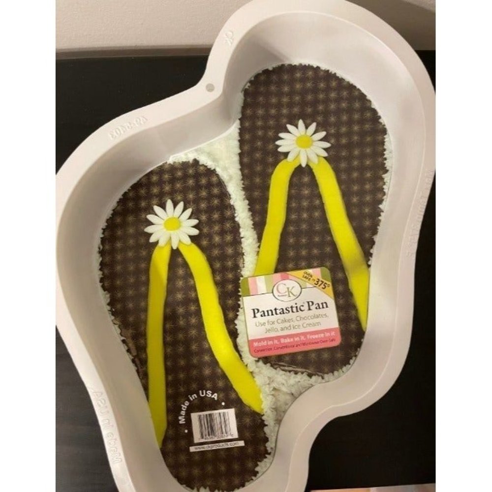 Flip Flops Cake Pan Mold Ice Sculpting